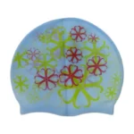 جينيريك راستوم ارت بونيه سباحة من السيليكون مطبوع بنمط ازهار