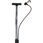 Generic Bicycle Air Pump + Free 3 Pin Extra Multipurpose Use - Silver