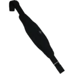 جينيريك حزام لرفع الاوزان لتدريب وتمارين اللياقة البدنية من مادة النيوبرين مع دعم قطني - أسود