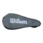ويلسون غطاء لمضرب التنس - رمادي
