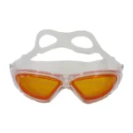 فري شارك نظارة سباحة من السيليكون ذات عدسة واسعة حماية من الأشعة فوق البنفسجية ومضادة للضباب