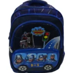 جينيريك حقيبة ظهر كابتن أمريكا ثلاثية الأبعاد للأطفال الصغار للمدرسة 12 انش - ازرق داكن