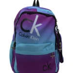 Calvin Klein High-Quality Stylish Durable Multi-Pocket Backpack With Pencil Case For Sports And Study 13 Inch - Purple