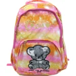 جينيريك حقيبة مدرسية تيدي بير ذات سعة كبيرة يمكن الاعتماد عليها في المدرسة 16 انش - برتقالي