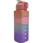 اكس اي كاي يي اكي اي زجاجة متينة للرياضة واللياقة البدنية مع مؤشر للسائل 800 ملليلتر - مختلط الوان