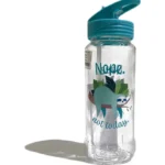 كولجير زجاجة مياه بلاستيكية برسمه كوالا مع شفاطة 709 ملليلتر - شفاف