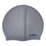 فري شارك بونية سباحة من السيليكون - رمادي