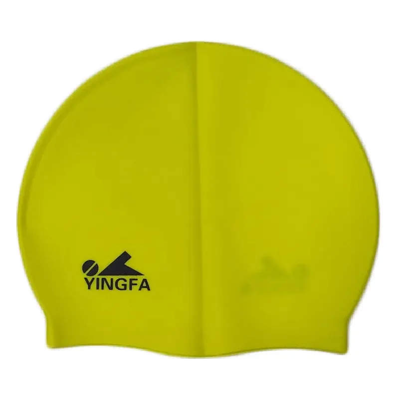 YINGFA Silicone Swimming Cap - Yellow