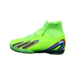 Adidas Men's Turf Football Shoes with Ankle Support - Neon Green