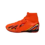 Adidas Men's Turf Football Shoes with Ankle Support - Orange/Black