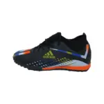 Adidas Turf Indoor Football Shoes High Grip - Black/Orange