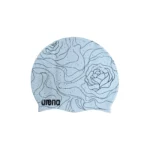 Arena Silicone Swim Cap Floral — White
