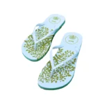 إكزت شباشب نسائي شجرة ذهبية — أبيض / ذهبي