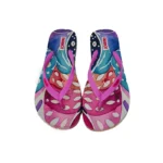 باروت شباشب نسائي خفيفة ناعمة غروب استوائي — متعدد الألوان