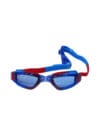 مونديال نظارات سباحة بحماية من الأشعة فوق البنفسجية ومضادة للضباب — أزرق/أحمر