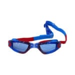 مونديال نظارات سباحة بحماية من الأشعة فوق البنفسجية ومضادة للضباب — أزرق/أحمر