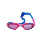 مونديال نظارات سباحة بحماية من الأشعة فوق البنفسجية ومضادة للضباب — أزرق/وردي