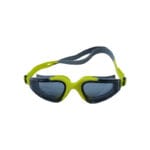 مونديال نظارات سباحة بحماية من الأشعة فوق البنفسجية ومضادة للضباب — أصفر نيون/رمادي