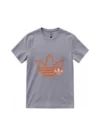 Adidas Men's Trefoil Short Sleeve T-Shirt - Grey - Image 2
