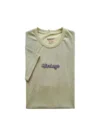 Robust Men's Vintage Embroidery Short Sleeve T-Shirt - Olive Green - Image 2