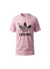Adidas Men's Trefoil Graphic Short Sleeve T-Shirt - Pink - Image 2