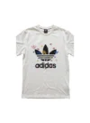 Adidas Men's Trefoil Graphic Short Sleeve T-Shirt - White - Image 2
