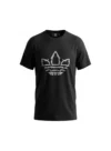 Adidas Men's Trefoil Tribal Graphic Short Sleeve T-Shirt - Black - Image 2