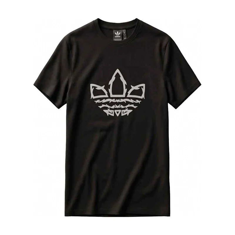 Adidas Men's Trefoil Tribal Graphic Short Sleeve T-Shirt - Black