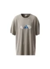 Adidas Men's Printed Short Sleeve T-Shirt - Kaki - Image 2