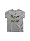 Adidas Men's Trefoil Camo Graphic Short Sleeve T-Shirt - Grey