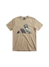 Adidas Men's Future Icons Badge of Sport Graphic Short Sleeve T-Shirt - Beige