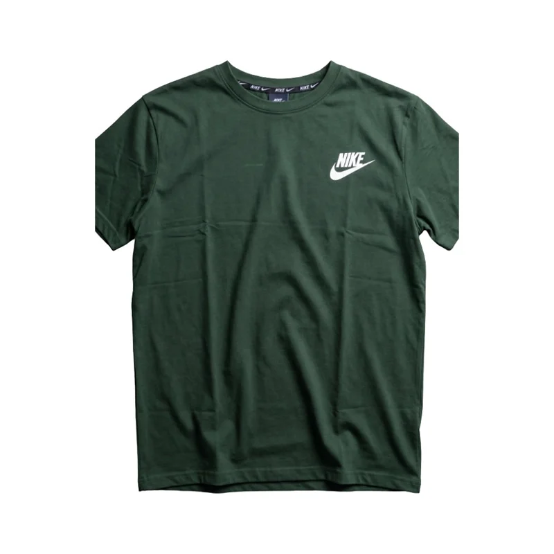 Nike Men's Sportswear Short Sleeve T-Shirt - Forest Green