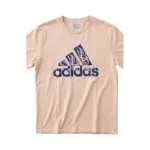 Adidas Men's Badge of Sport Graphic Short Sleeve T-Shirt -Light Beige