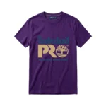 Timberland PRO Men's Graphic Logo Short Sleeve T-Shirt - Purple