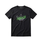 Adidas Men's Trefoil Graphic Short Sleeve T-Shirt - Black