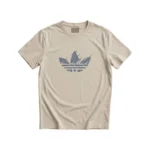 Adidas Men's Trefoil Graffiti Graphic Short Sleeve T-Shirt - Navy Blue