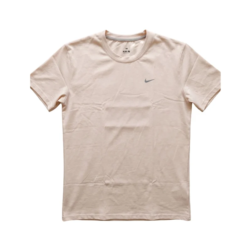 Nike Men's Sportswear Short Sleeve T-Shirt - Beige