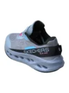 Skechers Max Cushioning Glide Step Advert Hands Free Slip-ins Sneaker - Black/White - Image 16