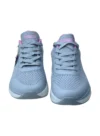 Skechers Max Run athletic sneaker - Light Gray/Pink - Image 2