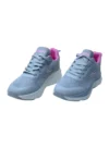 Skechers Max Run athletic sneaker - Light Gray/Pink - Image 3