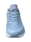 Skechers Max Run athletic sneaker - Light Gray/Pink - Image 4
