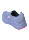 Skechers Slip-ins Air Cooled Archfit Max Cushioning - Light Gray/Pink - Image 6