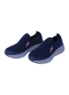 Skechers Slip-ins Air Cooled Archfit Max Cushioning - Light Gray/Pink - Image 13